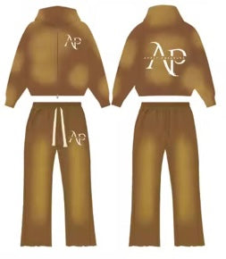 AP SWEATSUIT BROWN