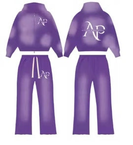 AP SWEATSUIT PURPLE